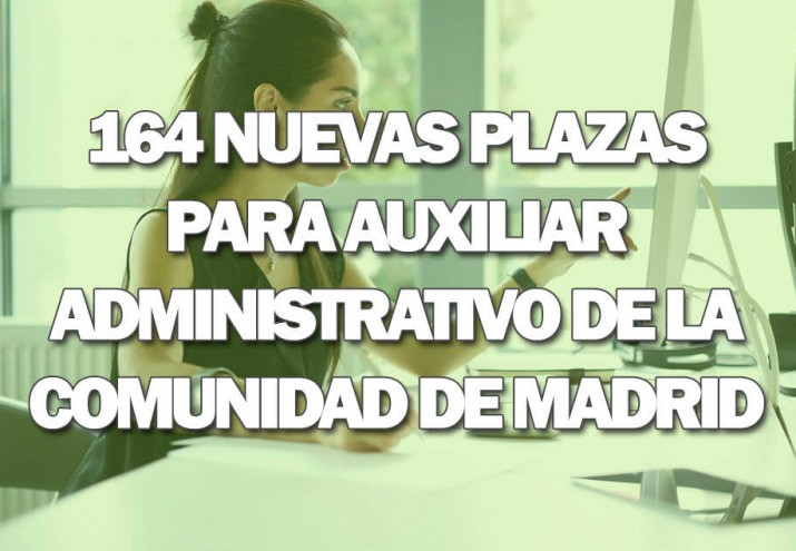 Auxiliar Administrativo de Comunidad de Madrid