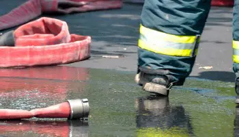 Academia de bomberos en Las Rozas