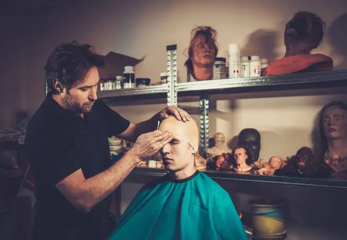 Técnicas de maquillaje en caracterización y FX