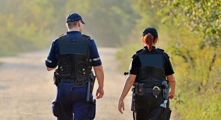 Mujer policía, Mujer policía: porcentaje en los Cuerpos y Fuerzas de Seguridad