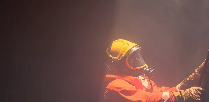 Prueba de claustrofobia bomberos