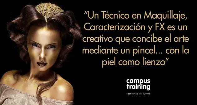 Maquillador de caracterización
