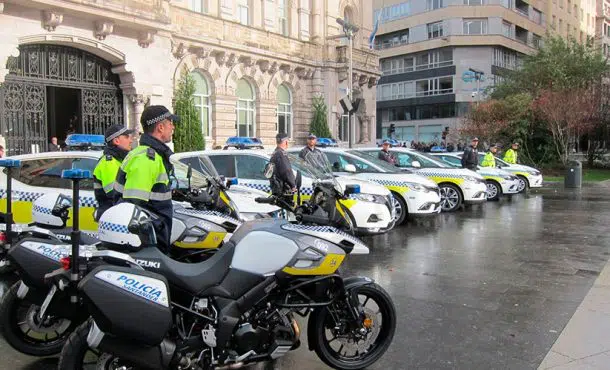 Pruebas físicas policía local Santander